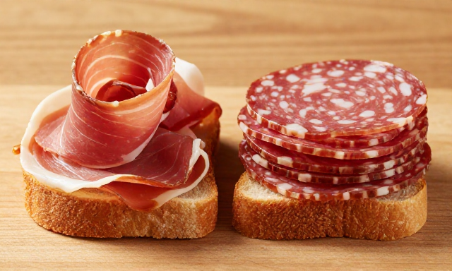 Fold Cured Meats, Don't Stack Flat