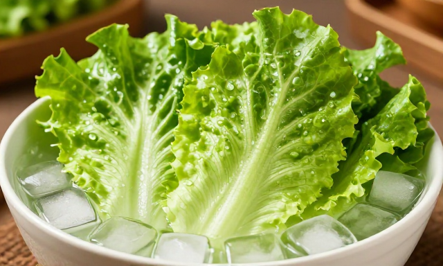 Ice-Bath Your Lettuce