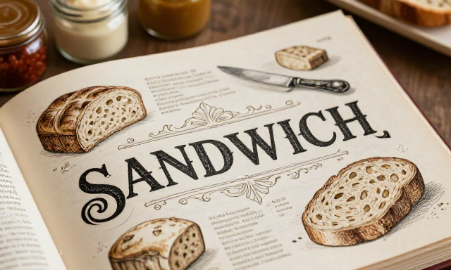 Sandwich glossary and terminology