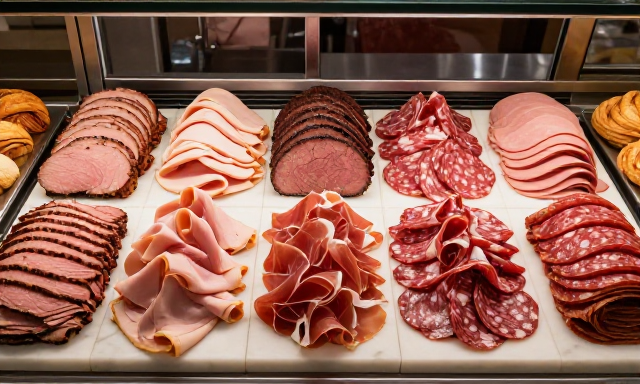 Premium deli meats for sandwiches