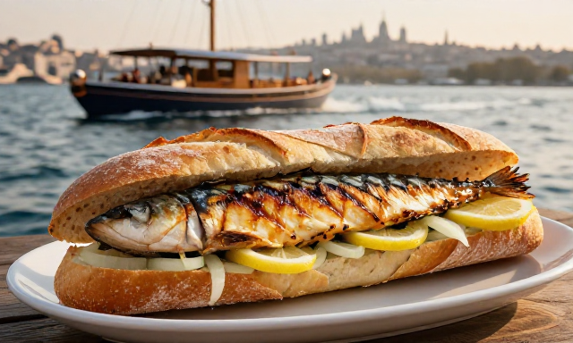 Tarihi Eminönü Balık-Ekmek