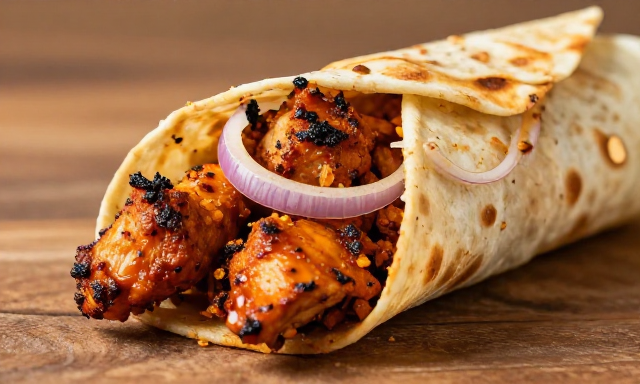 Chicken Suya Roll