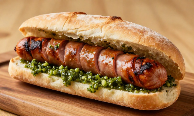 Choripán Argentino