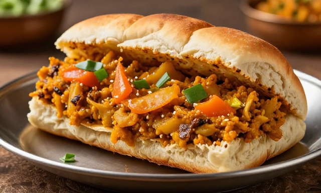 Pav Bhaji Roll
